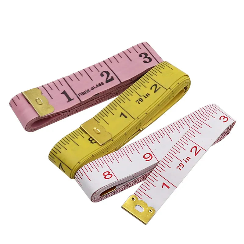 Sewing Tailor Tape Body Measuring Measure Soft Ruler Double-sided Scale 60 Inch 79Inch