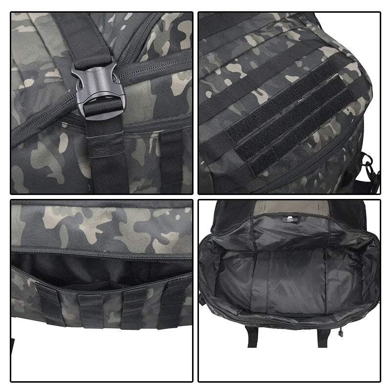 40L 60L 80L hommes armée Sport sac de Sport militaire tactique étanche sac à dos Molle Camping sacs à dos Sport voyage sacs