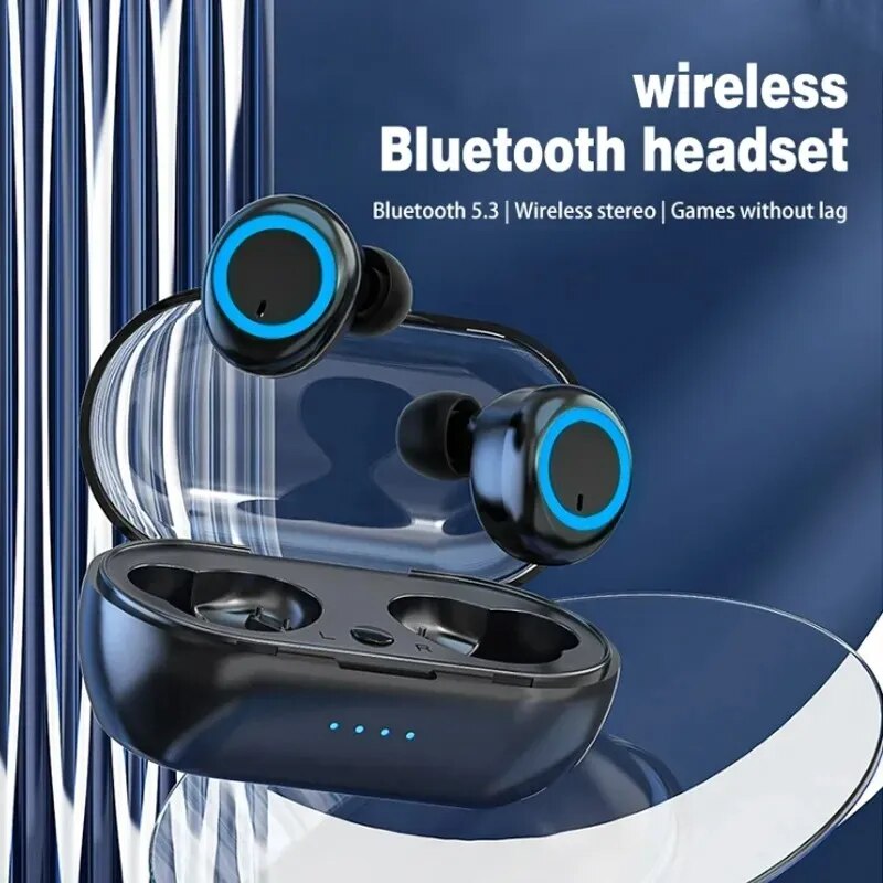 Auriculares Bluetooth TWS Y50 auriculares inalámbricos Bluetooth 5,0 auriculares inalámbricos auriculares impermeables auriculares deportivos estéreo