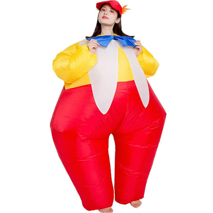 Costume gonflable d'extraterrestre pour Halloween, déguisement de jeu de rôle de noël, robe de soirée fantaisie pour hommes adultes, femmes et enfants, les trucs d'extraterrestre