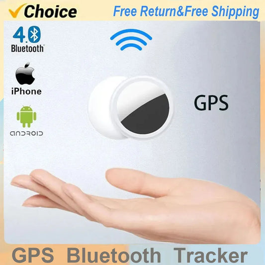 Mini GPS Tracker Bluetooth 4.0 Smart Locator for AirTag Smart Anti-Lost Device GPS Locator Mobile Keys Pet Kids Finder for Apple