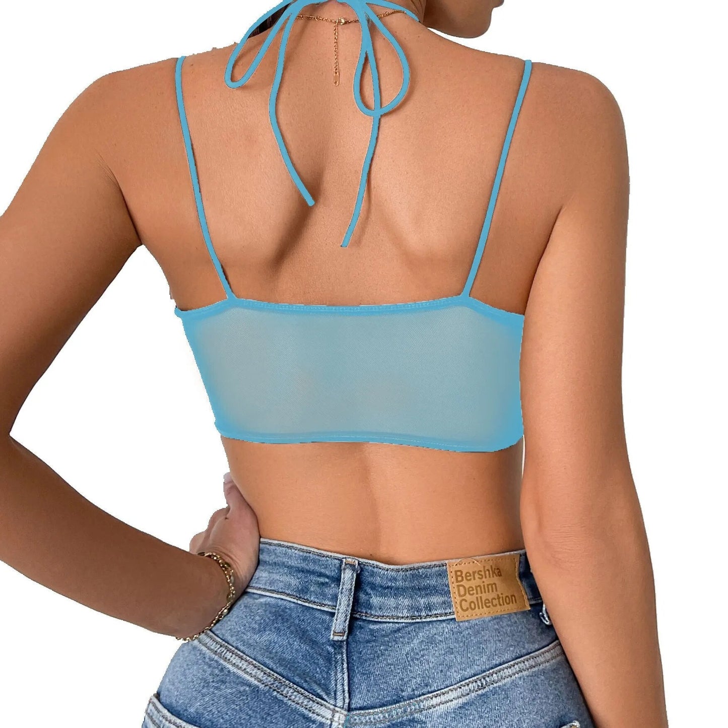 Crop Top Women Summer Fishbone Corset Tank Tops Cropped Night Club Outfits Sleeveless Bustier One-Piece Camis