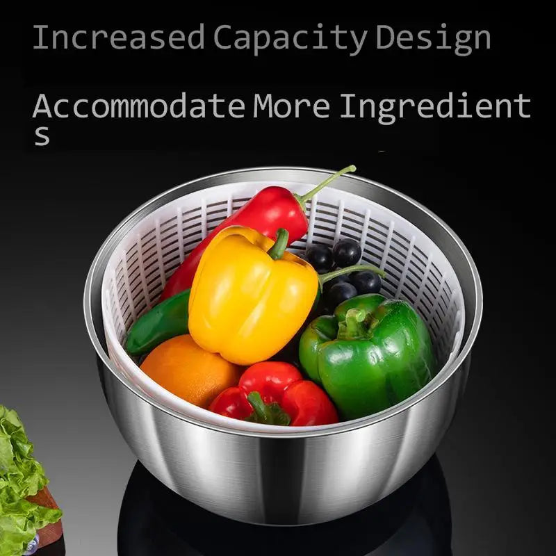 Vegetable Dehydrator Electric Vegetable Dryer Strainer Fruit and Vegetable Dry Wet Separation Dehydrator kitchen gadgets