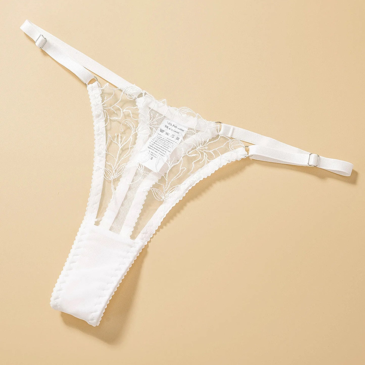 Rhinestone Chain Lingerie Sexy Women's Underwear Fancy Transparent Kit Sensual Garter Thongs Intimate  Outfits