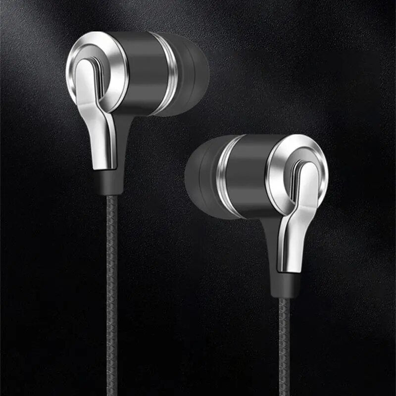 1~10PCS Wired Headphones 3.5mm Sport Earbuds with Bass Phone Earphones Stereo Headset with Mic volume control Music Earphones