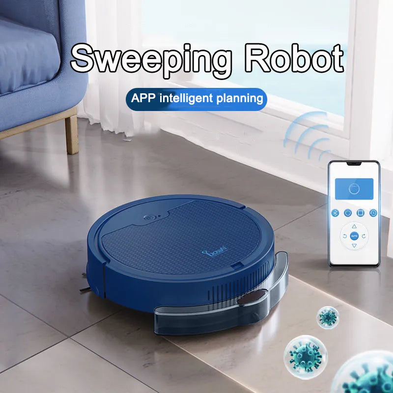 2023 New  3 In 1 Sweeping and Vacuuming Wireless Vacuum Cleaner Smart Sweeping Robot Home Sweeper Sweeping Robots For Home