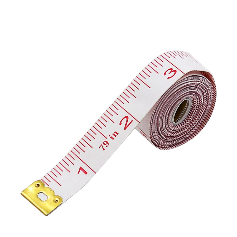 Sewing Tailor Tape Body Measuring Measure Soft Ruler Double-sided Scale 60 Inch 79Inch