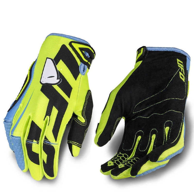 Gants de moto tout-terrain, cyclisme, gants respirants à longs doigts