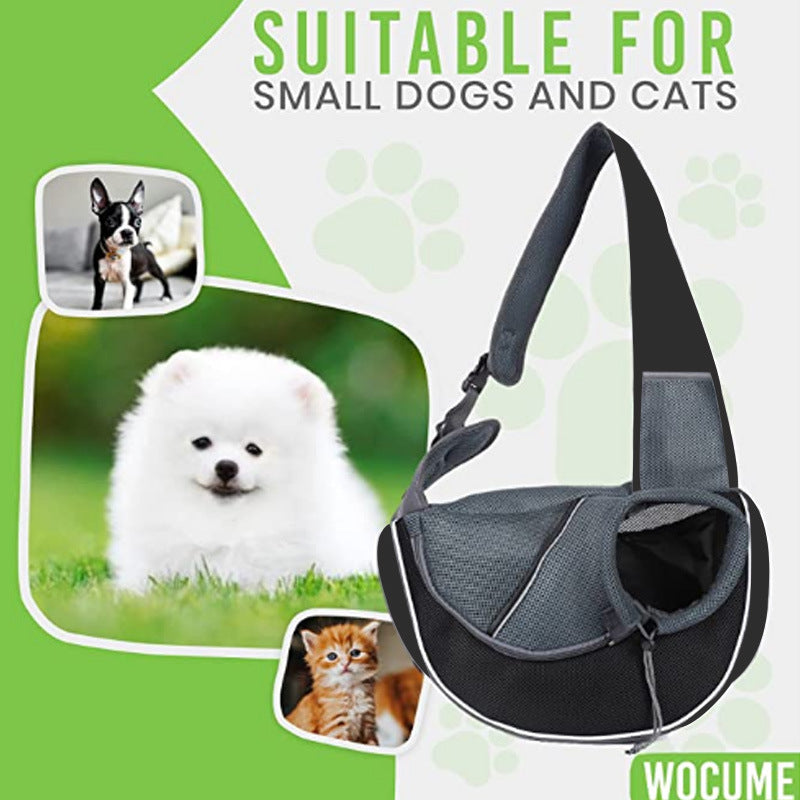 Sac de transport pour animaux de compagnie, sac à bandoulière Portable d'extérieur pour femmes, pour chiens et chats