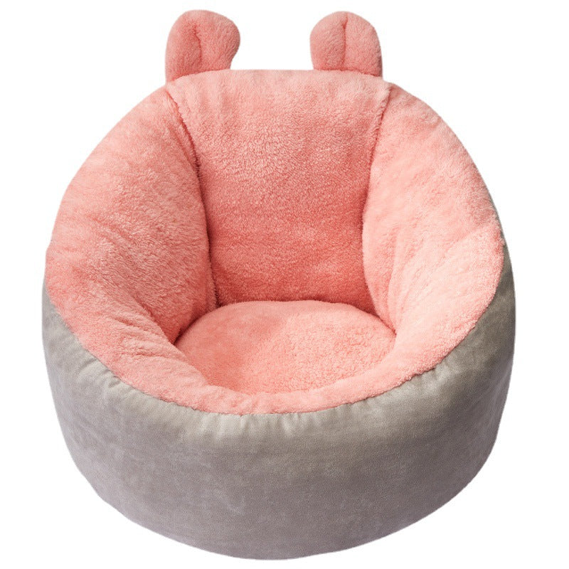 Lit pour chien, sac de couchage doux et chauffant, coussin pour chiot, chenil