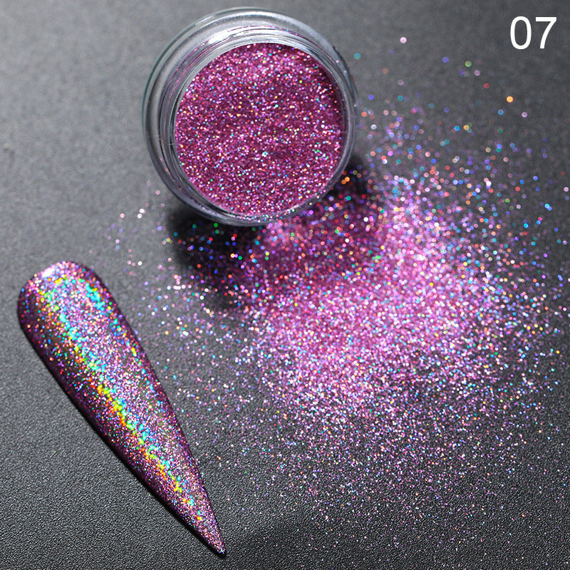 Aurora Magic Nail Powder Nail Paillettes