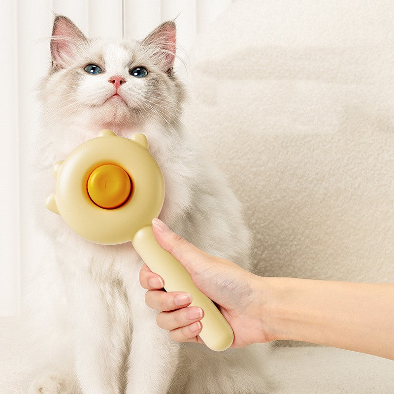 Peine para gatos, peines mágicos para masaje de mascotas, depilación, cepillo para perros y gatos, suministros de limpieza para el cuidado de mascotas, rascador