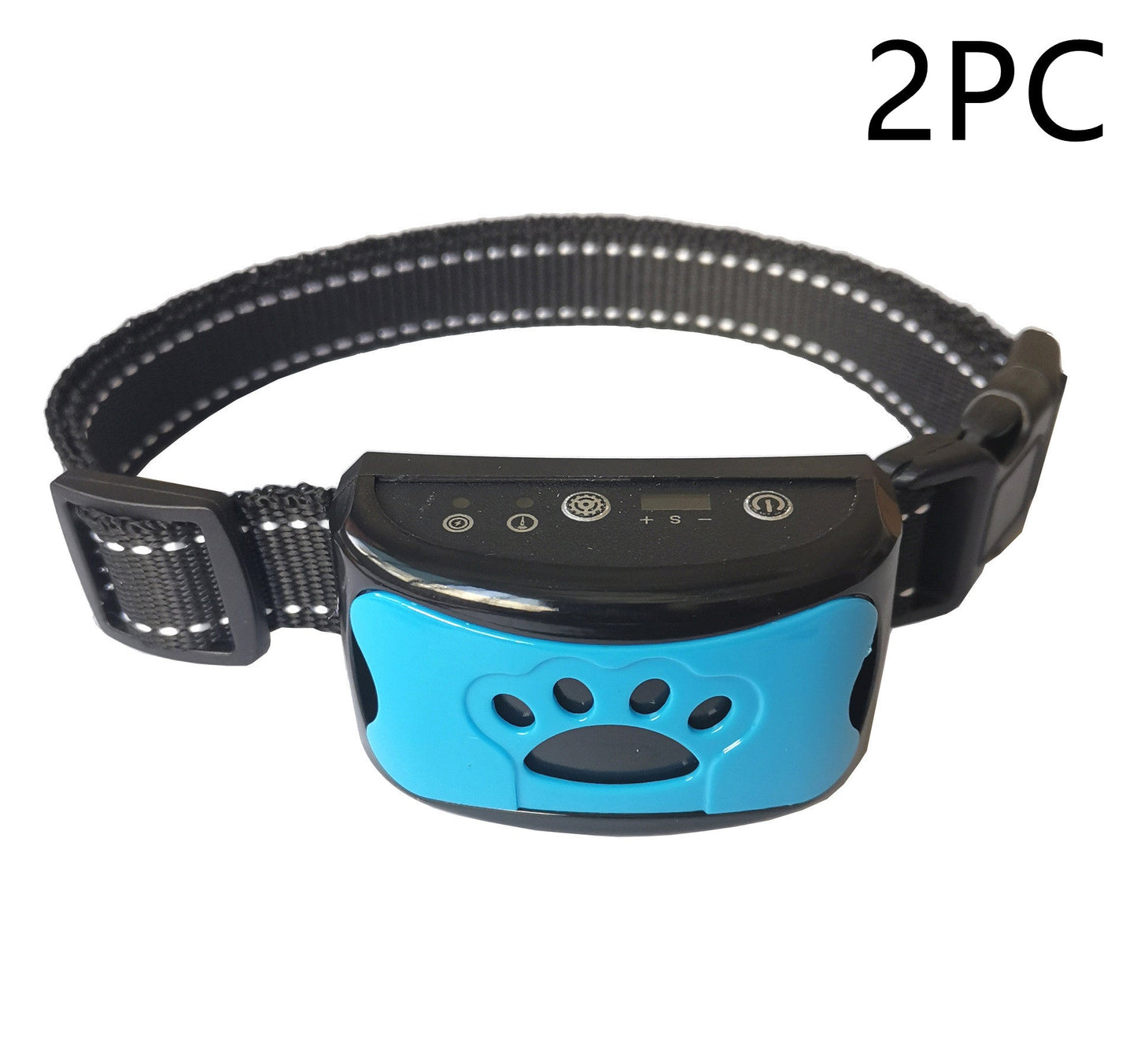 Collier d'entraînement pour chien, étanche, électrique, télécommande pour animaux de compagnie, Rechargeable, anti-aboiement, avec son de Vibration et de choc