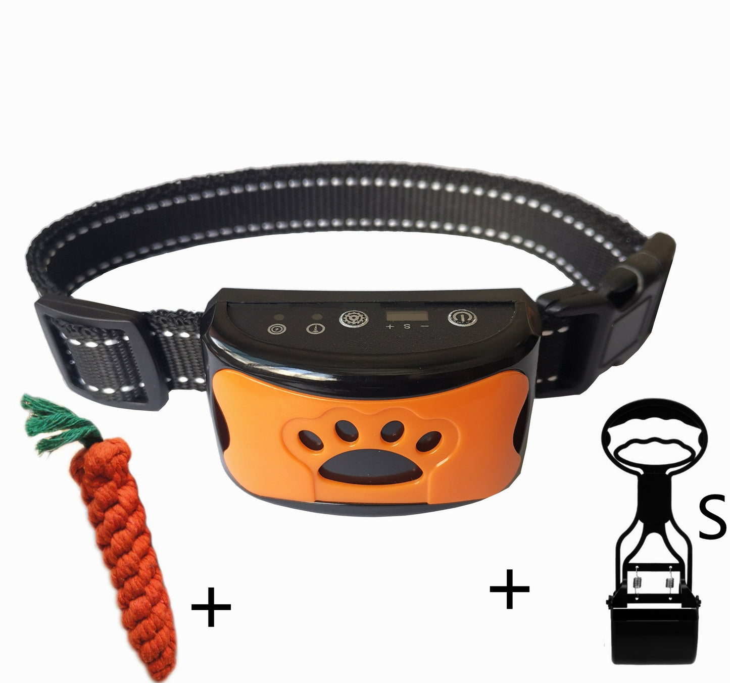 Collier d'entraînement pour chien, étanche, électrique, télécommande pour animaux de compagnie, Rechargeable, anti-aboiement, avec son de Vibration et de choc