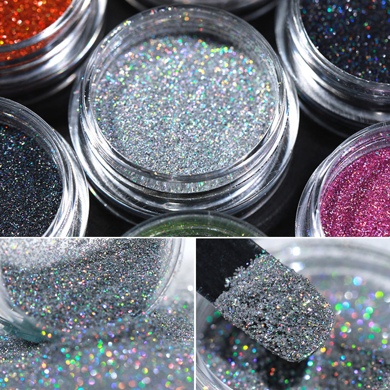 Aurora Magic Nail Powder Nail Paillettes