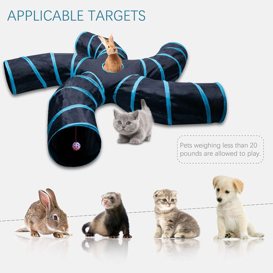 Tunnel à motif d'arbre pour animaux de compagnie, jouet pour chat Zhiyi, fournitures pour animaux de compagnie, jouets pour chiens