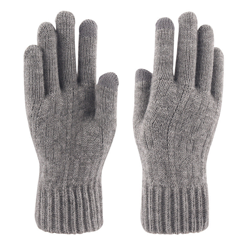 Gants d'hiver pour écran tactile, doigts chauds pour hommes