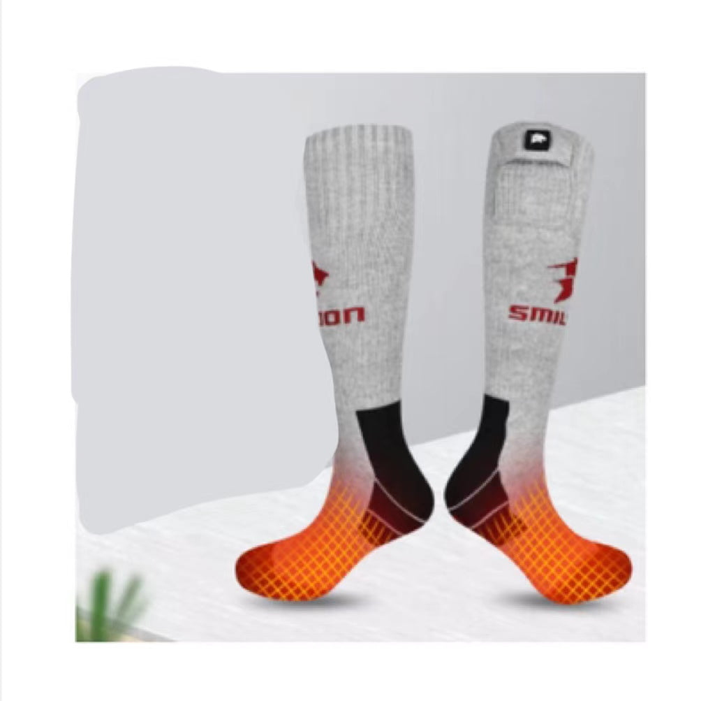 Electric Heating Socks Men's And Women's Warm Ski Riding Cold Socks