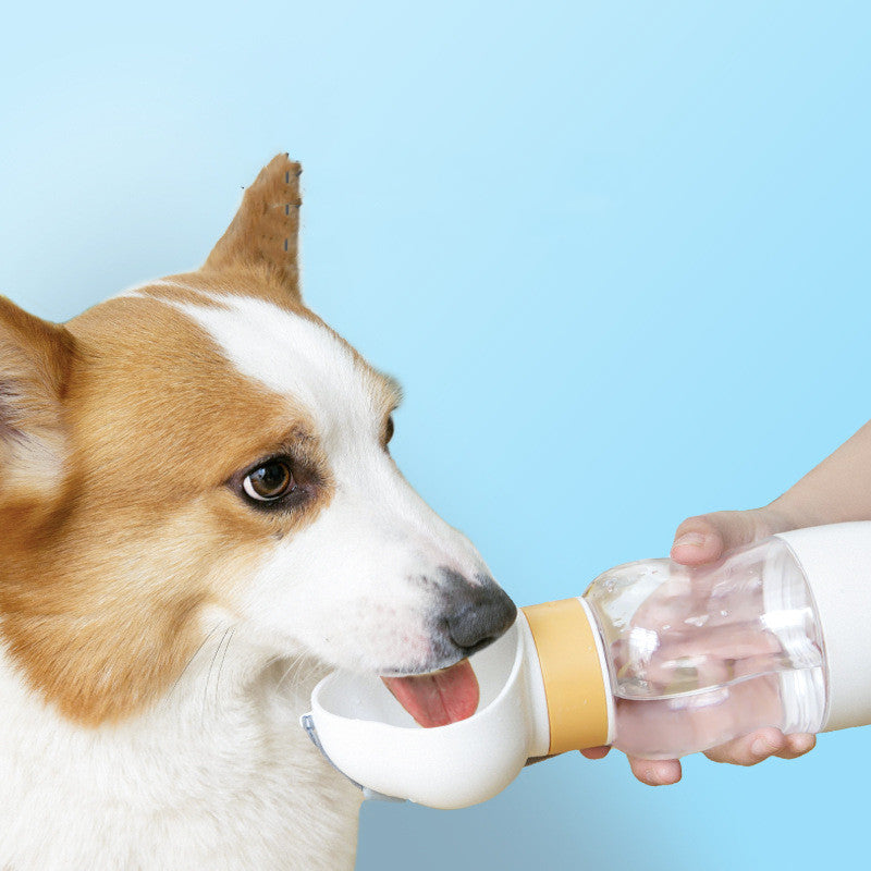 Nouveau Sortir tasse d'eau Portable marche chien eau potable fournitures pour animaux de compagnie