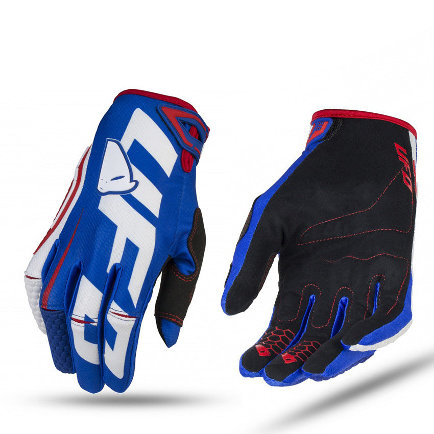 Gants de moto tout-terrain, cyclisme, gants respirants à longs doigts