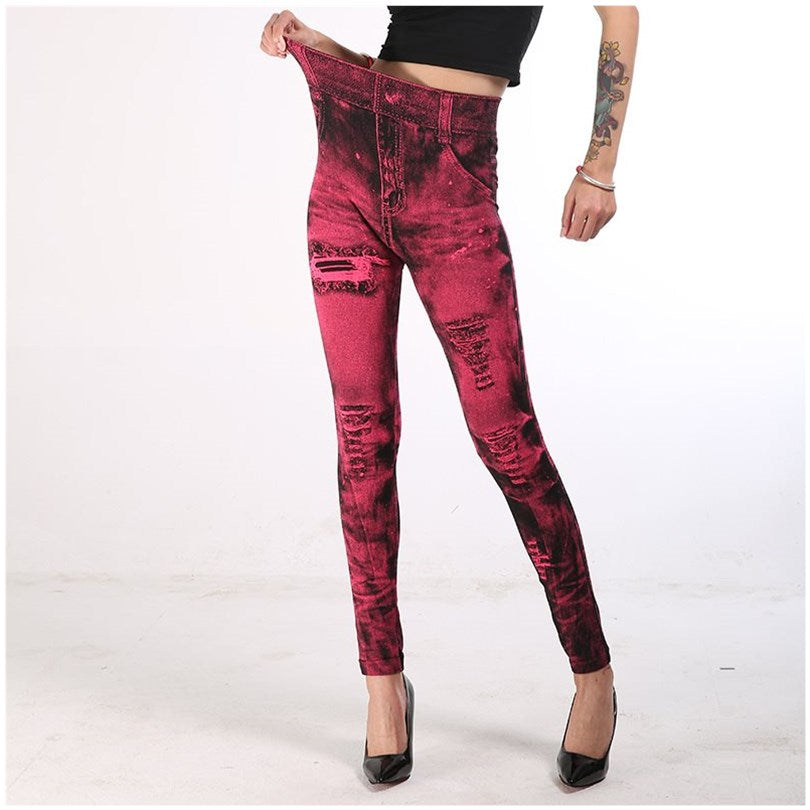 Women's Fake Fake Leggings Yoga Pants