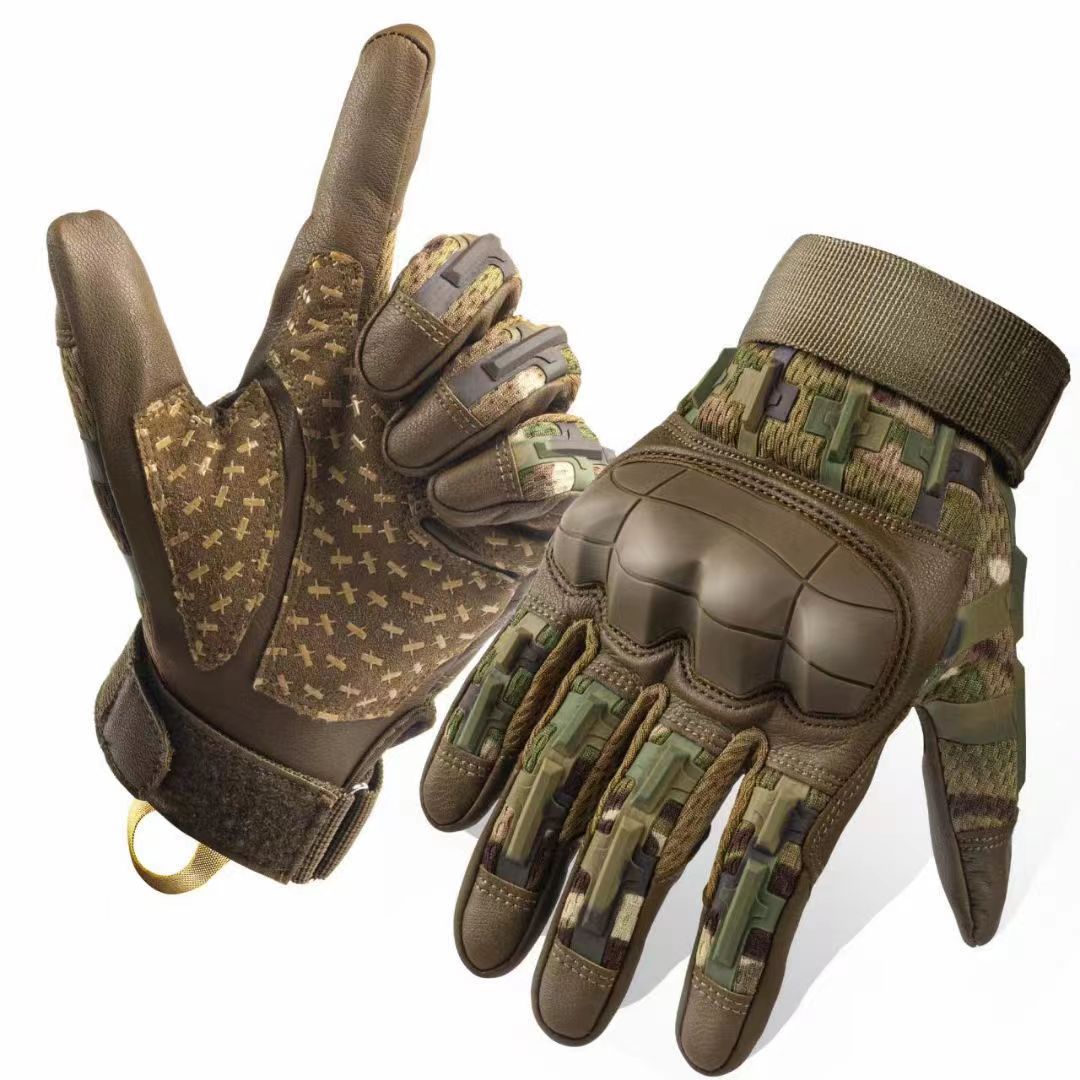 Outdoor Mountaineering Anti-skid Motorcycle Full Finger Gloves Touch Screen