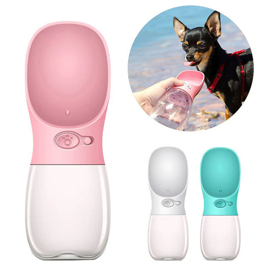 350 550ML Portable chien bouteille d'eau pour petits grands chiens voyage chiot chat bol à boire taureau chien distributeur d'eau mangeoire 